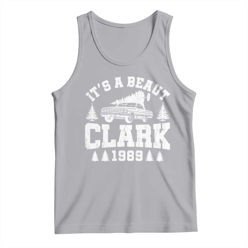 It's a Beaut Clark Tank Top Funny Christmas Vacation TS10 Athletic Heather Print Your Wear