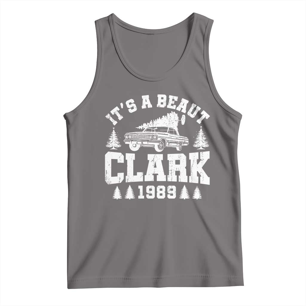 It's a Beaut Clark Tank Top Funny Christmas Vacation TS10 Deep Heather Print Your Wear