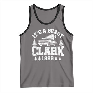 It's a Beaut Clark Tank Top Funny Christmas Vacation TS10 Deep Heather Black Print Your Wear