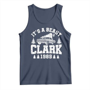 It's a Beaut Clark Tank Top Funny Christmas Vacation TS10 Navy Print Your Wear