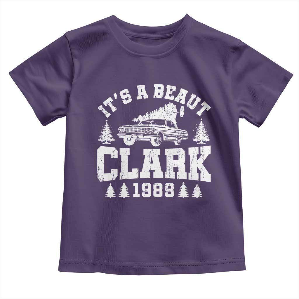 It's a Beaut Clark Toddler T Shirt Funny Christmas Vacation TS10 Purple Print Your Wear