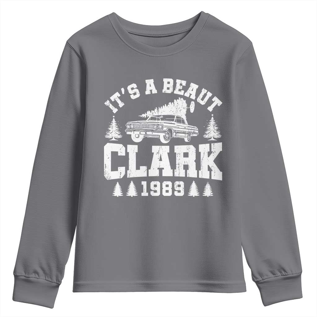 It's a Beaut Clark Youth Sweatshirt Funny Christmas Vacation TS10 Charcoal Print Your Wear