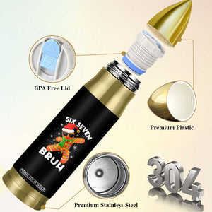 67 Christmas Six Seven Bruh Gingerbread Bullet Tumbler Funny Six Seven Meme Boys TS10 Print Your Wear