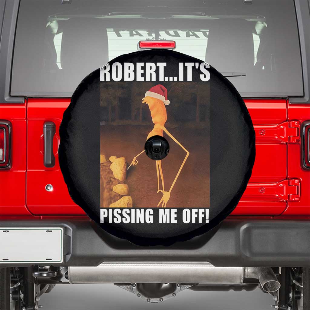 Marcus The Worm Christmas Spare Tire Cover Robert Its Pissing Me Off Xmas Meme TS10 Black Print Your Wear