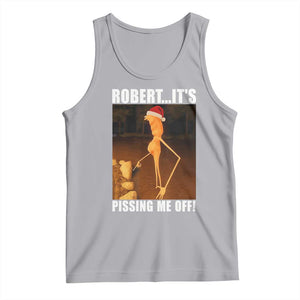 Marcus The Worm Christmas Tank Top Robert Its Pissing Me Off Xmas Meme TS10 Athletic Heather Print Your Wear