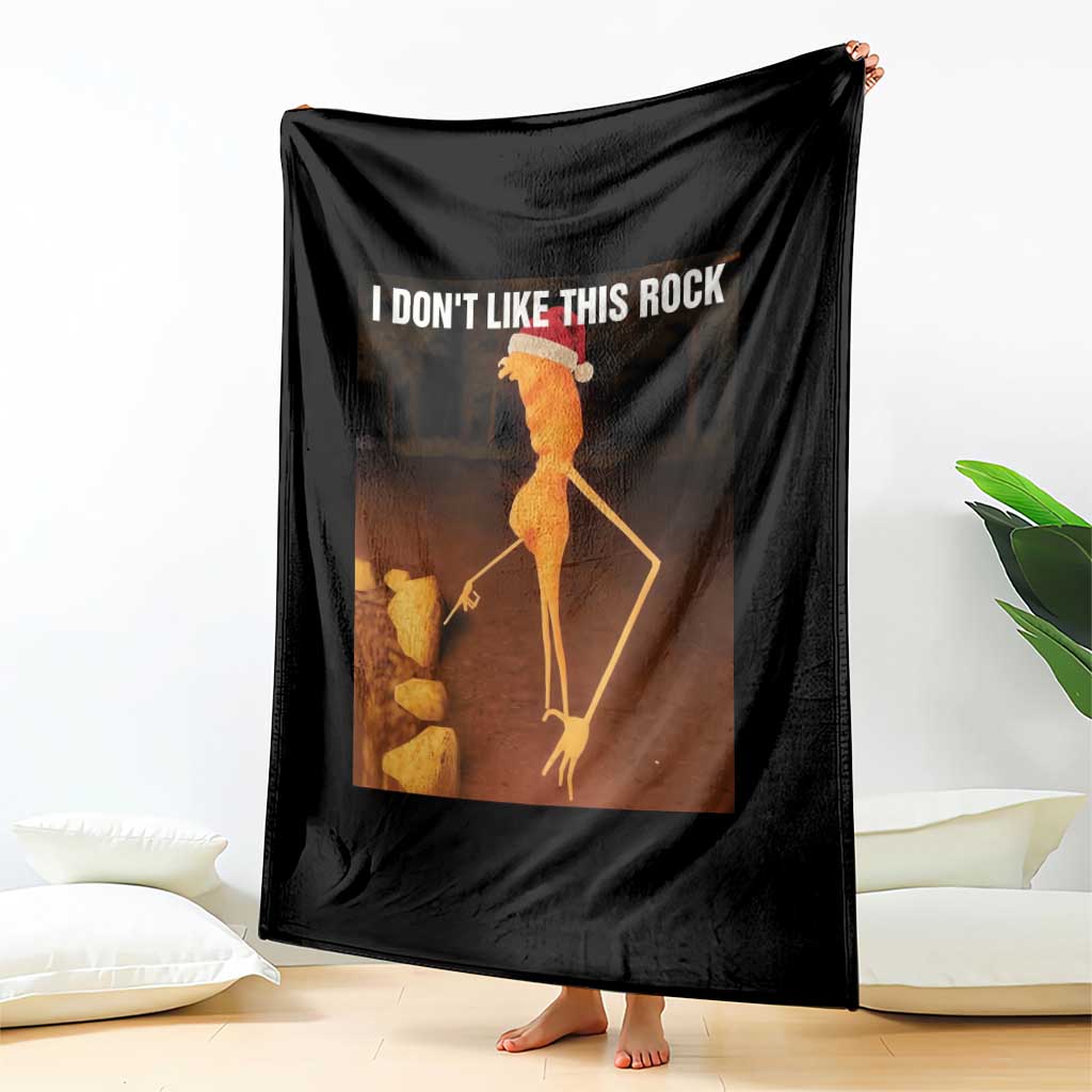 Marcus The Worm I Don't Like This Rock Throw Blanket TS10 Print Your Wear
