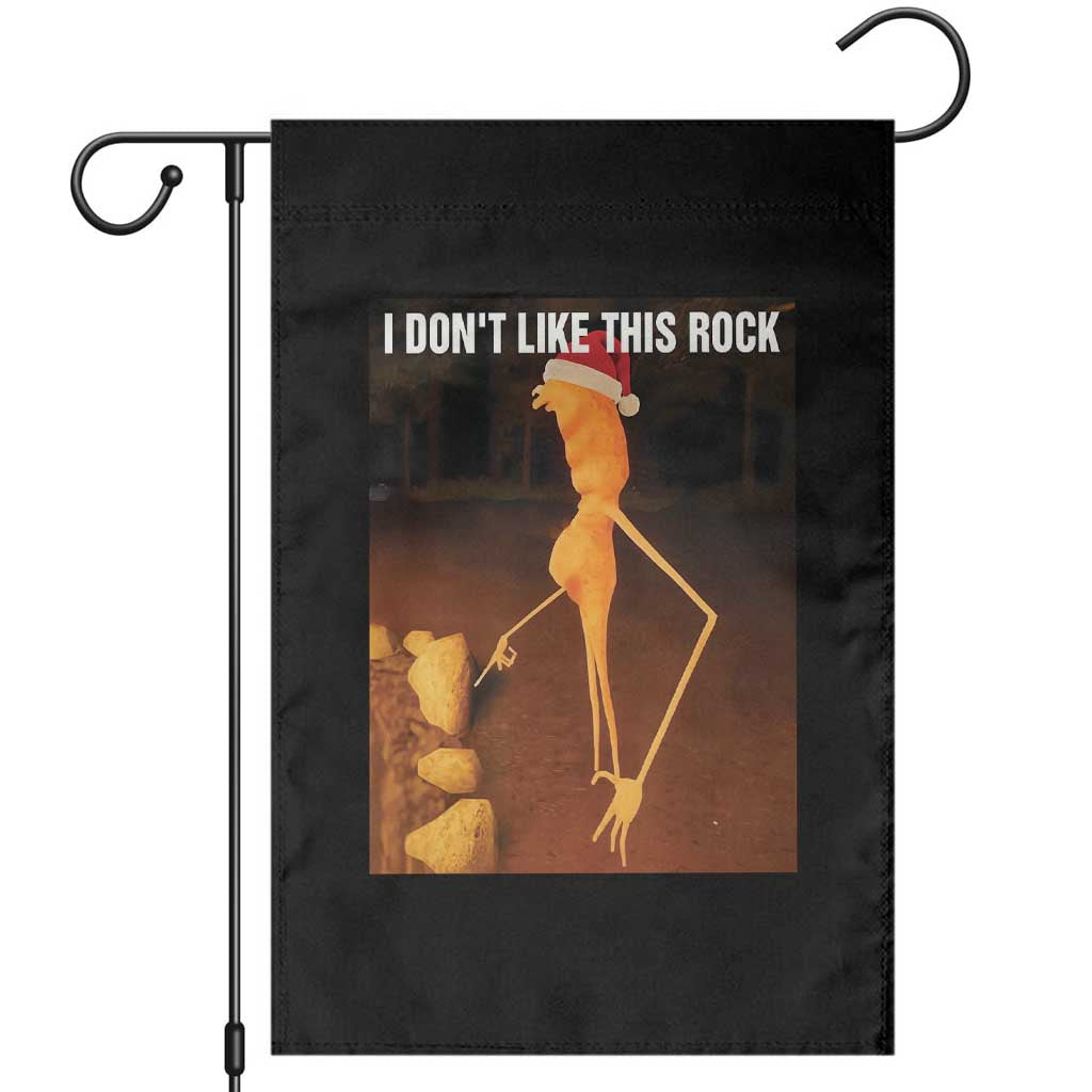 Marcus The Worm I Don't Like This Rock Garden Flag TS10 Black Print Your Wear