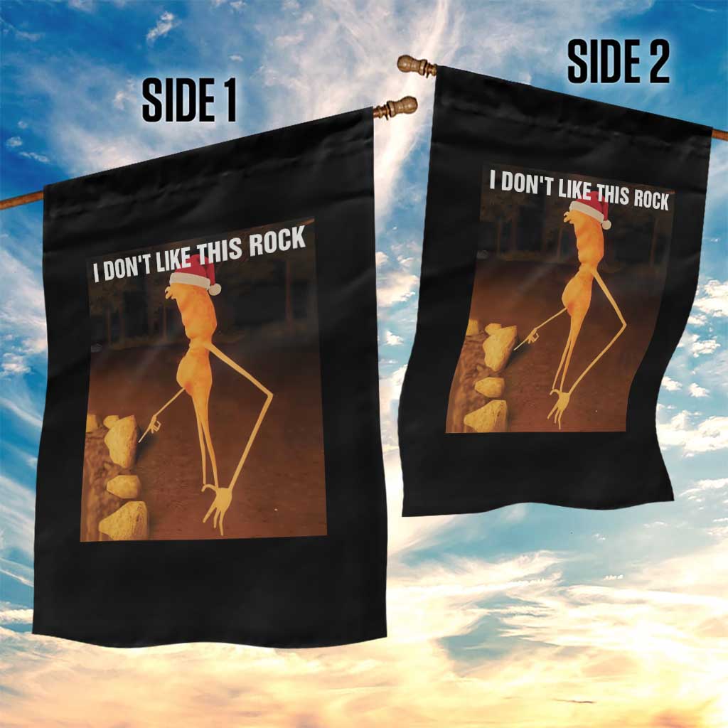 Marcus The Worm I Don't Like This Rock Garden Flag TS10 Print Your Wear