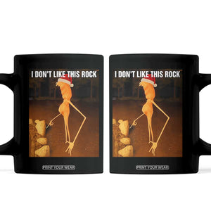 Marcus The Worm I Don't Like This Rock Coffee Mug TS10 Black Print Your Wear