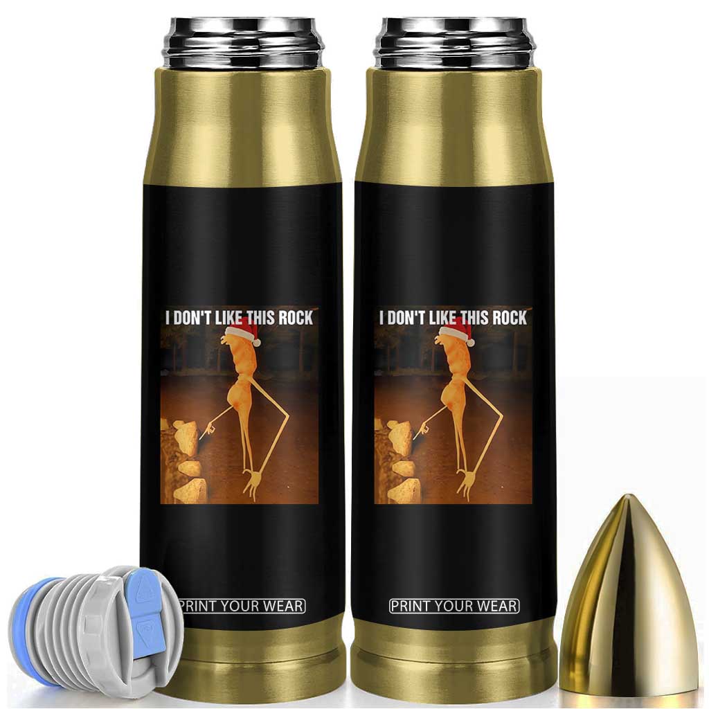 Marcus The Worm I Don't Like This Rock Bullet Tumbler TS10 Black Print Your Wear