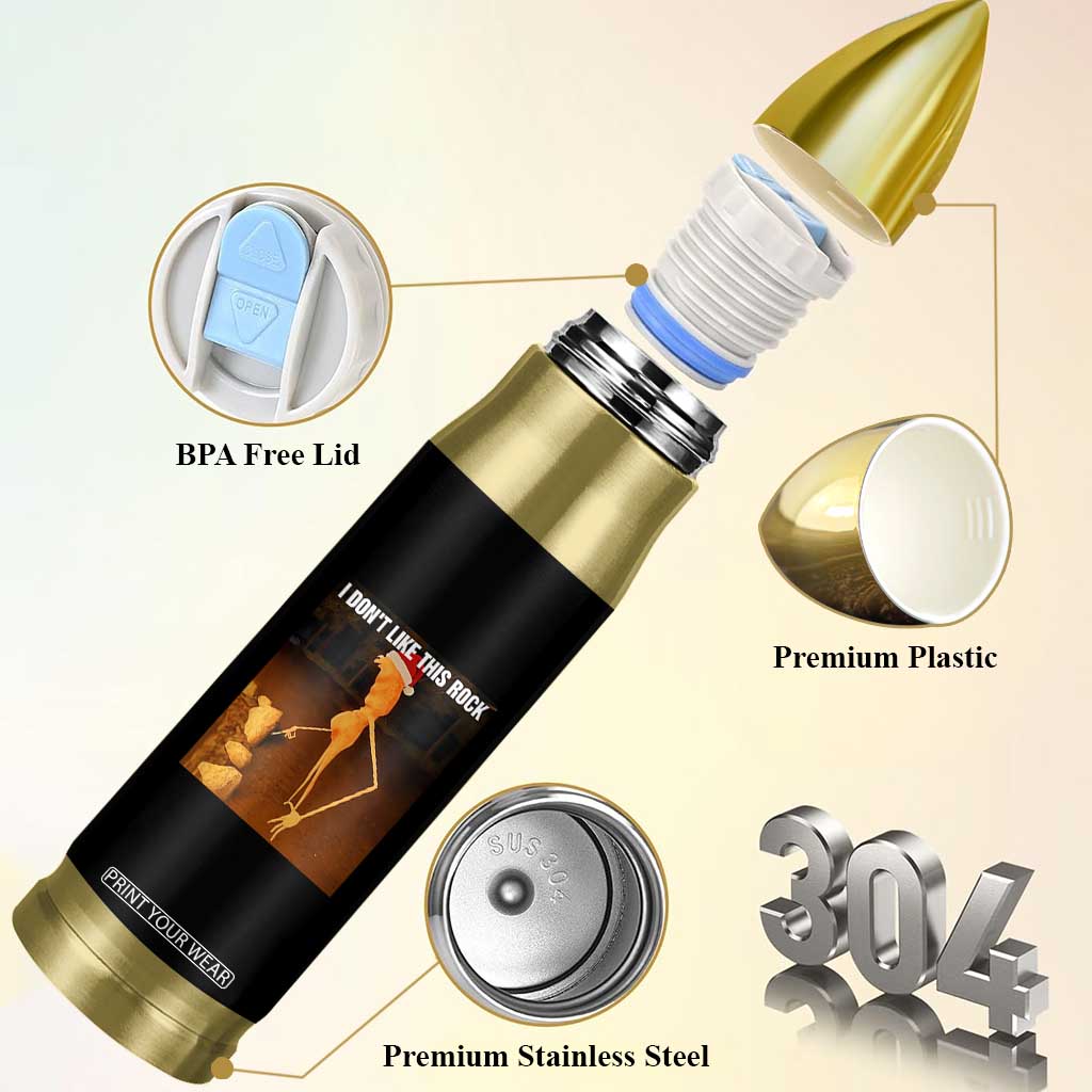 Marcus The Worm I Don't Like This Rock Bullet Tumbler TS10 Print Your Wear