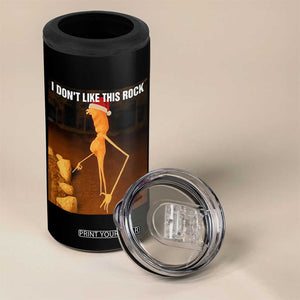 Marcus The Worm I Don't Like This Rock 4 in 1 Can Cooler Tumbler TS10 Print Your Wear