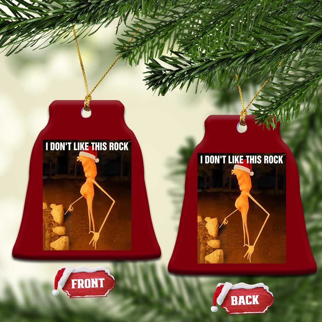 Marcus The Worm I Don't Like This Rock Ceramic Ornament TS10 Print Your Wear