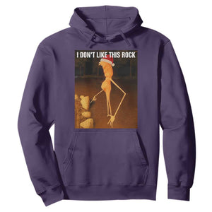 Marcus The Worm I Don't Like This Rock Hoodie TS10 Purple Print Your Wear