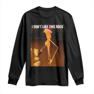 Marcus The Worm I Don't Like This Rock Long Sleeve Shirt TS10 Black Print Your Wear