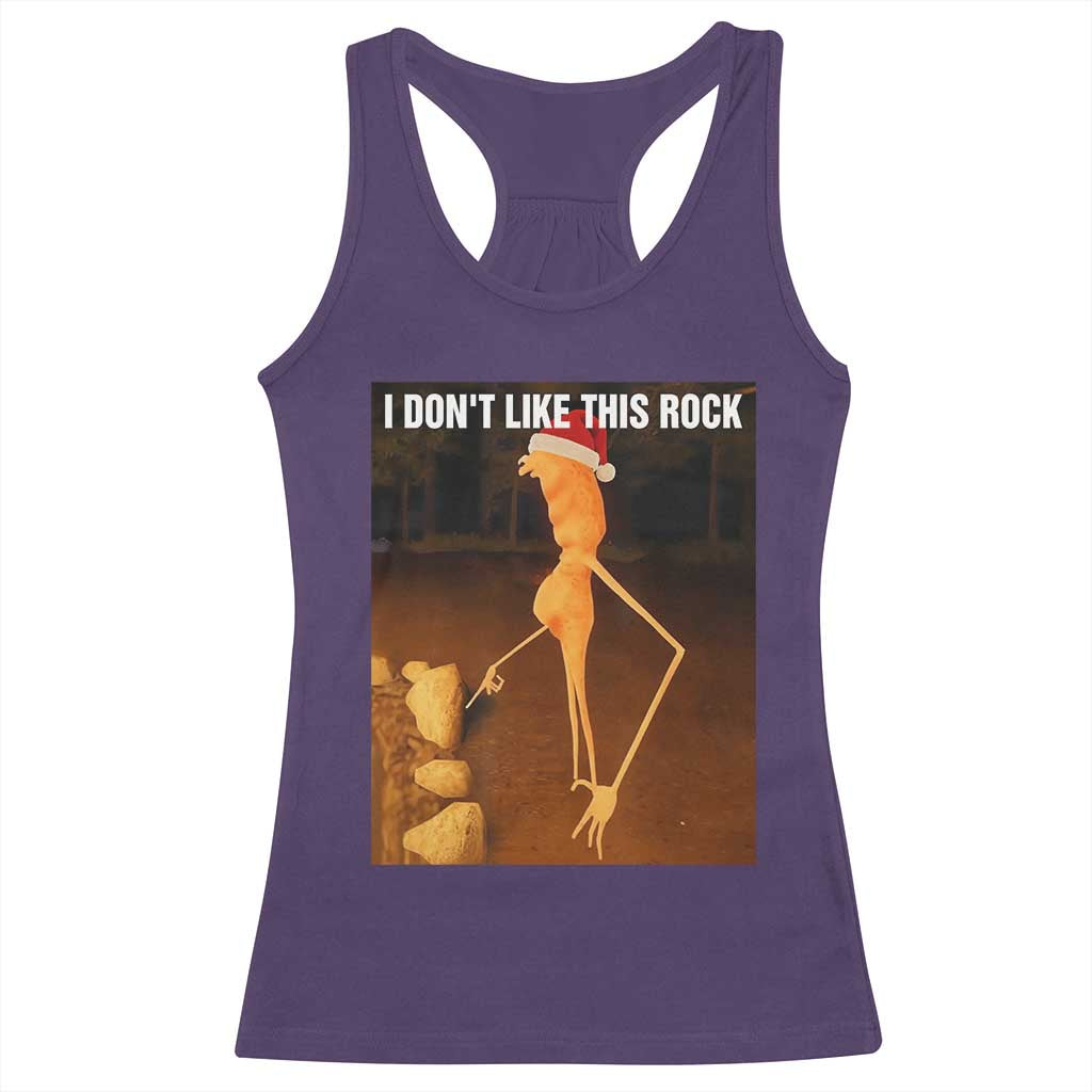 Marcus The Worm I Don't Like This Rock Racerback Tank Top TS10 Purple Print Your Wear