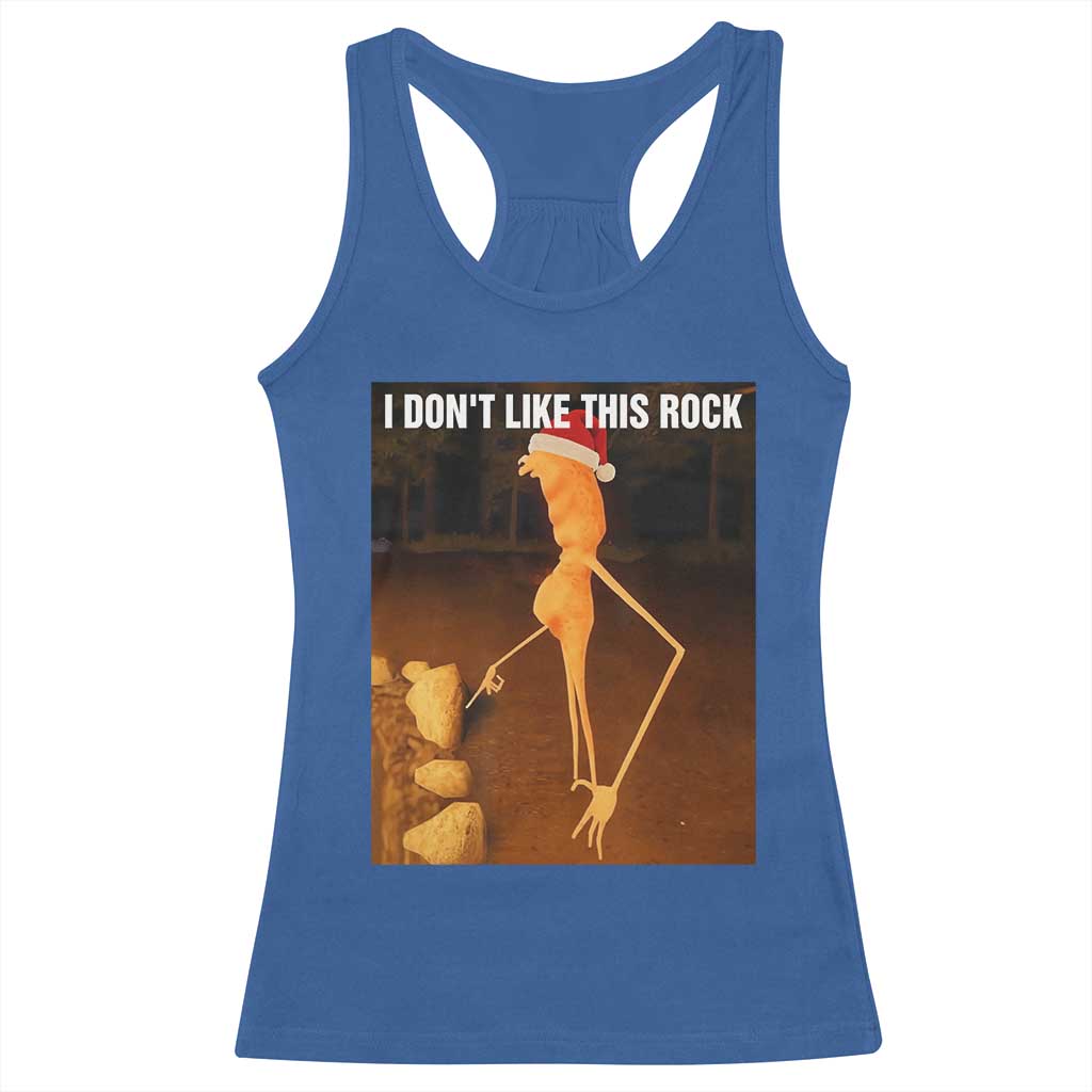Marcus The Worm I Don't Like This Rock Racerback Tank Top TS10 Royal Blue Print Your Wear
