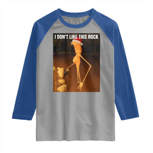 Marcus The Worm I Don't Like This Rock Raglan Shirt TS10 Sport Gray Royal Print Your Wear