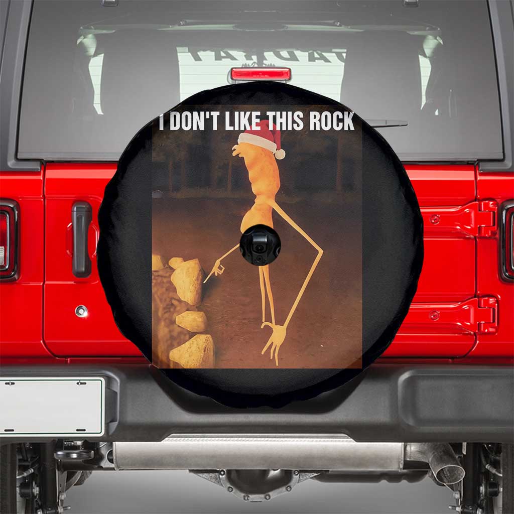 Marcus The Worm I Don't Like This Rock Spare Tire Cover TS10 Black Print Your Wear