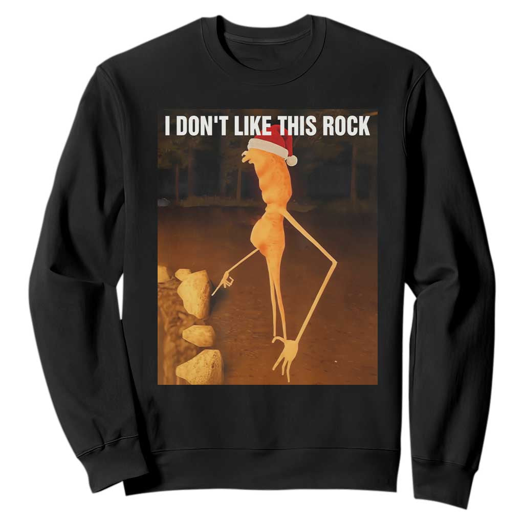 Marcus The Worm I Don't Like This Rock Sweatshirt TS10 Black Print Your Wear