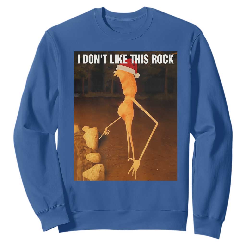 Marcus The Worm I Don't Like This Rock Sweatshirt TS10 Royal Blue Print Your Wear