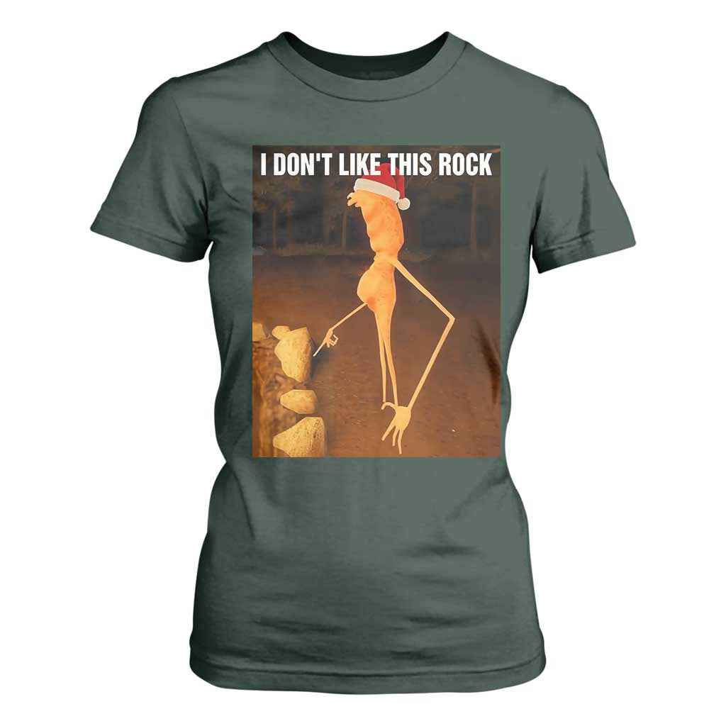 Marcus The Worm I Don't Like This Rock T Shirt For Women TS10 Dark Forest Green Print Your Wear