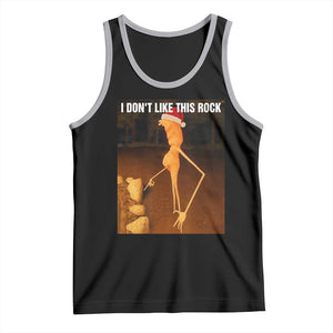 Marcus The Worm I Don't Like This Rock Tank Top TS10 Black Athletic Heather Print Your Wear