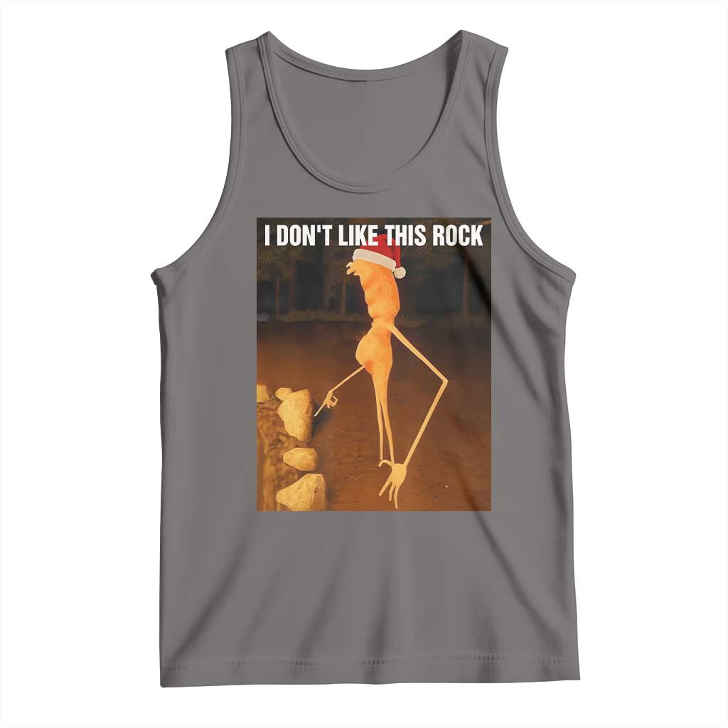 Marcus The Worm I Don't Like This Rock Tank Top TS10 Deep Heather Print Your Wear