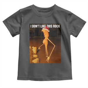 Marcus The Worm I Don't Like This Rock Toddler T Shirt TS10 Dark Heather Print Your Wear