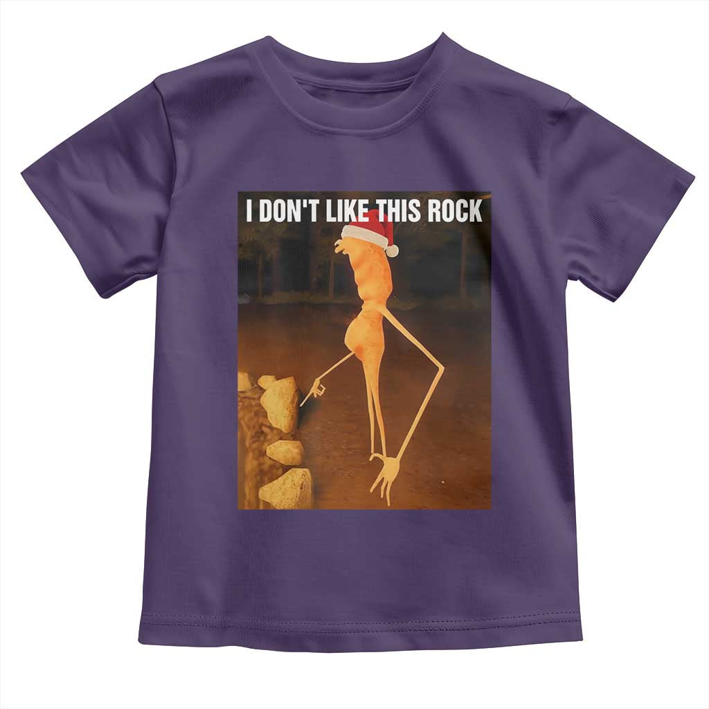 Marcus The Worm I Don't Like This Rock Toddler T Shirt TS10 Purple Print Your Wear