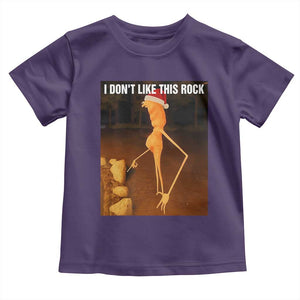 Marcus The Worm I Don't Like This Rock Toddler T Shirt TS10 Purple Print Your Wear