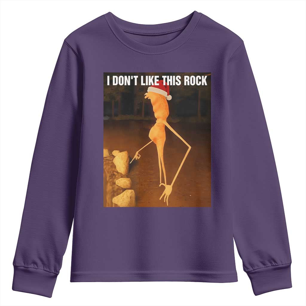 Marcus The Worm I Don't Like This Rock Youth Sweatshirt TS10 Purple Print Your Wear