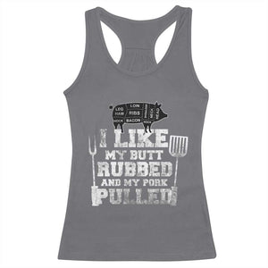 Funny BBQ Racerback Tank Top Hilarious Grill Chef Grilling Gift Pork Rub Smoking Meat Smoker TS10 Charcoal Print Your Wear