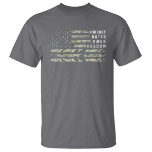 BBQ T Shirt Grilling Gifts For Grill Dad Meat Smoker Grill Camo Flag TS10 Charcoal Print Your Wear