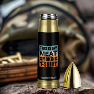 Retro BBQ Smoker This is My Meat Smoking Bullet Tumbler TS10 Print Your Wear