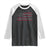 BBQ Raglan Shirt With Red Line American Flag Meat Smoker Grilling Gifts TS10 Black White Print Your Wear