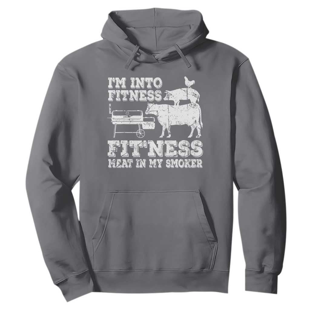 Funny BBQ Hoodie Meat Smoking Barbeque Griller Grilling Gifts TS10 Charcoal Print Your Wear