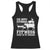 Funny BBQ Racerback Tank Top Meat Smoking Barbeque Griller Grilling Gifts TS10 Black Print Your Wear