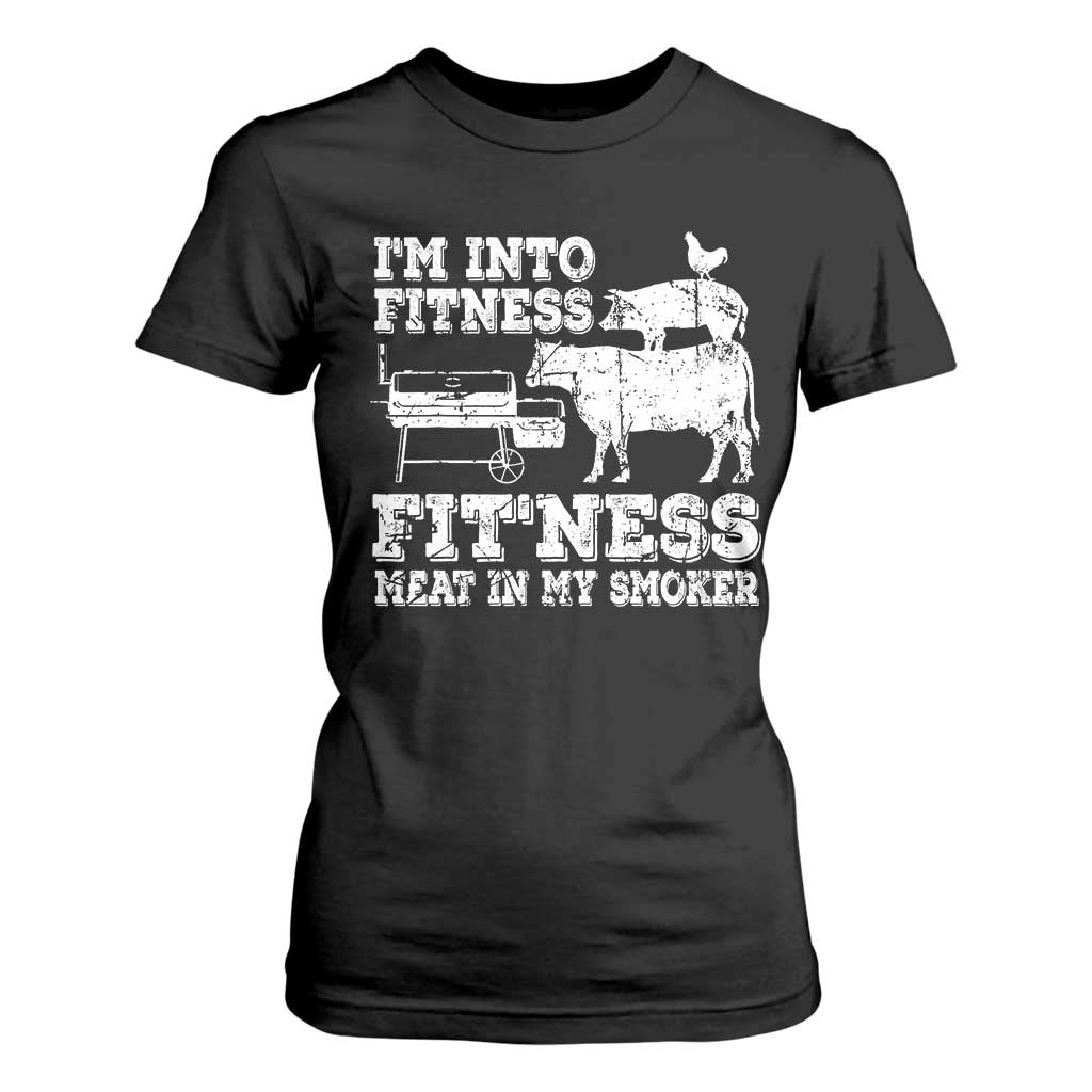 Funny BBQ T Shirt For Women Meat Smoking Barbeque Griller Grilling Gifts TS10 Black Print Your Wear