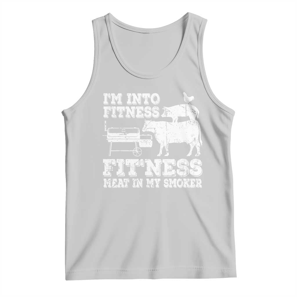 Funny BBQ Tank Top Meat Smoking Barbeque Griller Grilling Gifts TS10 Ash Print Your Wear