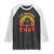 Funny BBQ Raglan Shirt I'd Smoke That Barbecue Retro Grilling Gifts TS10 Black White Print Your Wear