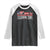 BBQ Raglan Shirt 4th July I'd Smoke That Patriot Barbeque Cook Chef TS10 Black White Print Your Wear