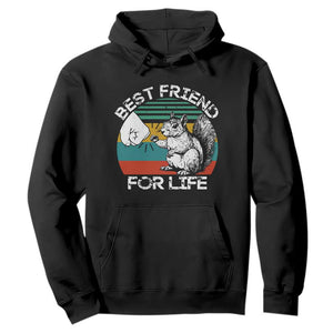 Squirrel Lover Hoodie Funny Vintage Squirrel Gift Best Friend For Life TS10 Black Print Your Wear