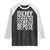 Deny Defend Depose Raglan Shirt Healthcare TS10 Black White Print Your Wear