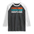Deny Defend Depose Raglan Shirt Vintage Retro TS10 Black White Print Your Wear