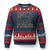 Deer Hunting Ugly Christmas Sweater Im Into Fitness Fit Ness Deer Freezer Camo American Flag - Print Your Wear