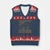 Deer Hunting V-Neck Knit Sweater Vest Im Into Fitness Fit Ness Deer Freezer Camo American Flag - Print Your Wear