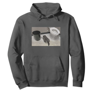 Funny Drunk Raccoon Hoodie Vintage Liquor Store Trash Panda Memes TS10 Dark Heather Print Your Wear