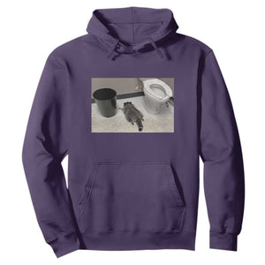 Funny Drunk Raccoon Hoodie Vintage Liquor Store Trash Panda Memes TS10 Purple Print Your Wear