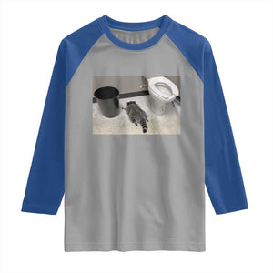 Funny Drunk Raccoon Raglan Shirt Vintage Liquor Store Trash Panda Memes TS10 Sport Gray Royal Print Your Wear